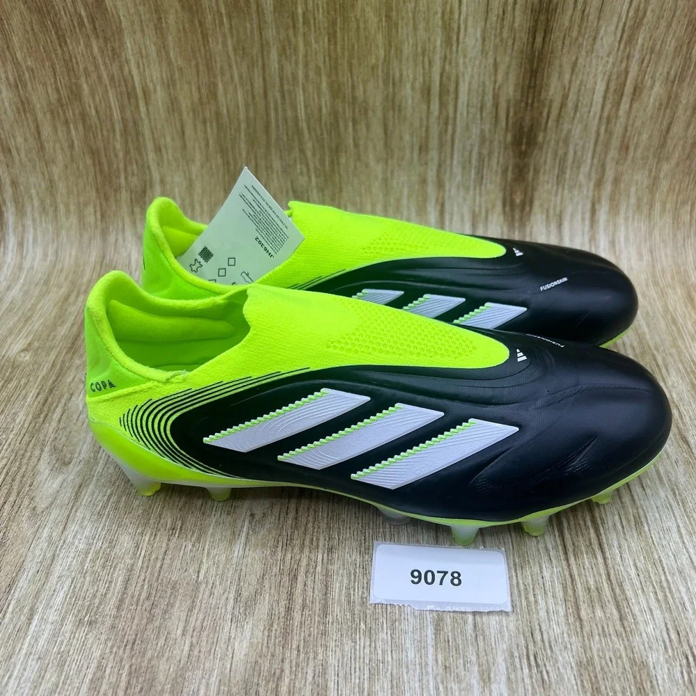 adidas Copa Pure III Elite FG Men's Size 4.5 Yellow Black Soccer Cleats JH6302‎